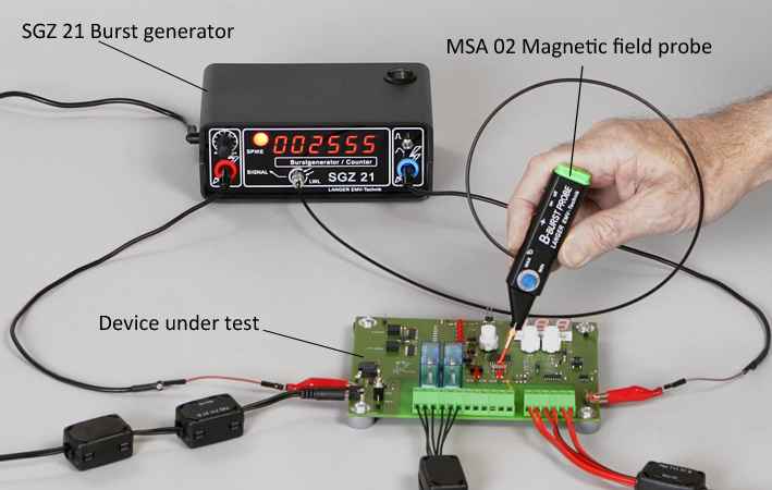 Application with Probe MSA 02-05U